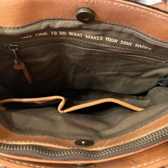 NWT -YIPEE KIYAY TOTE by STS - DARK BROWN - Picture 16 of 16